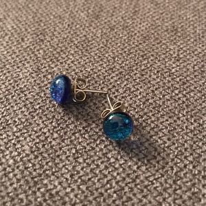 Blue Earrings